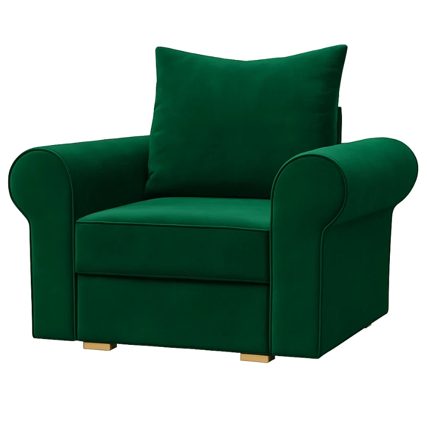 Komfortsessel MALMO I klassischer, freistehender Sessel im englischen Sti Komfortsessel MALMO I klassischer, freistehender Sessel im englischen Sti