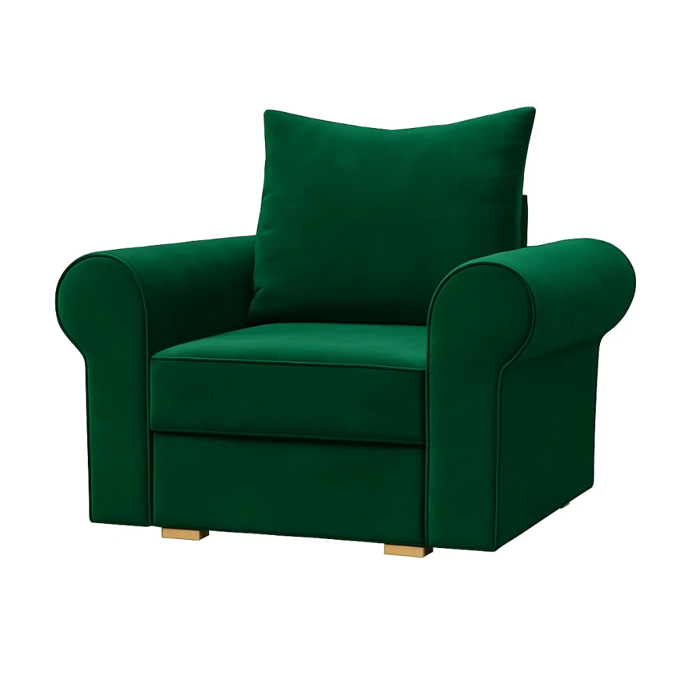 Komfortsessel MALMO I klassischer, freistehender Sessel im englischen Sti Komfortsessel MALMO I klassischer, freistehender Sessel im englischen Sti