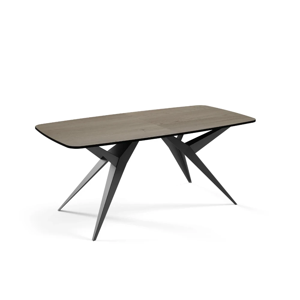 Tisch AXEL ausziehbarer Metallbein Tisch AXEL ausziehbarer Metallbein