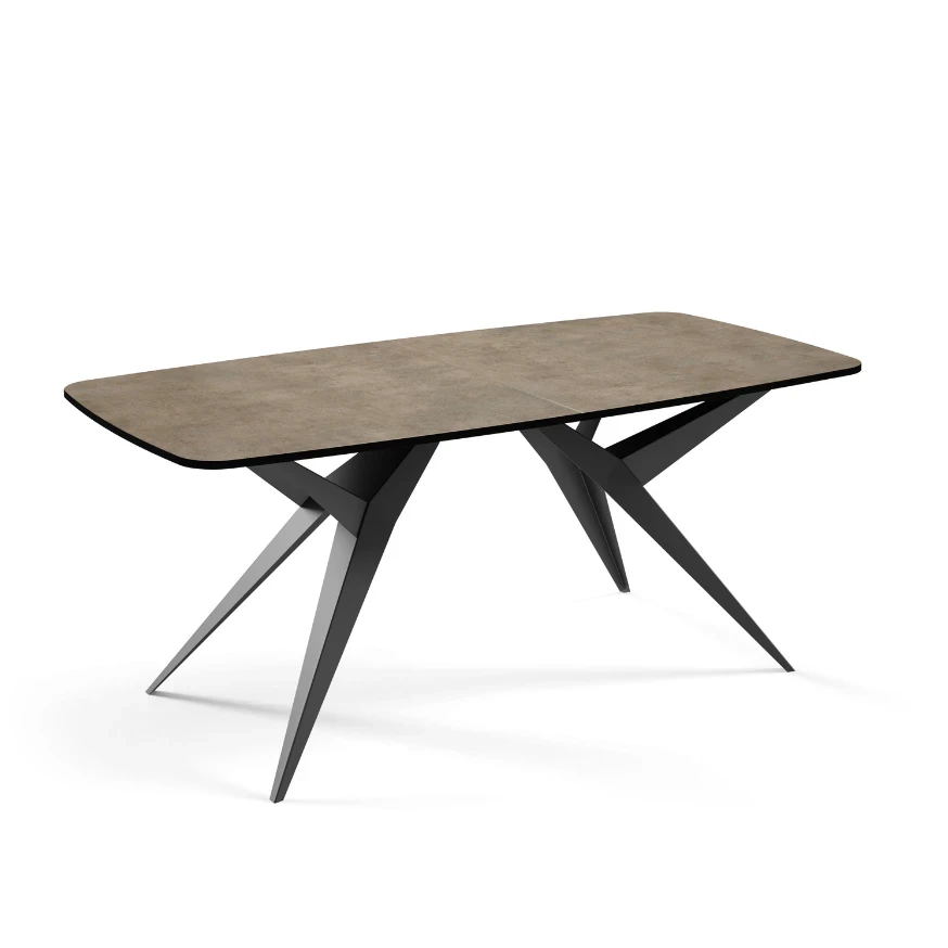 Tisch AXEL ausziehbarer Metallbein Tisch AXEL ausziehbarer Metallbein