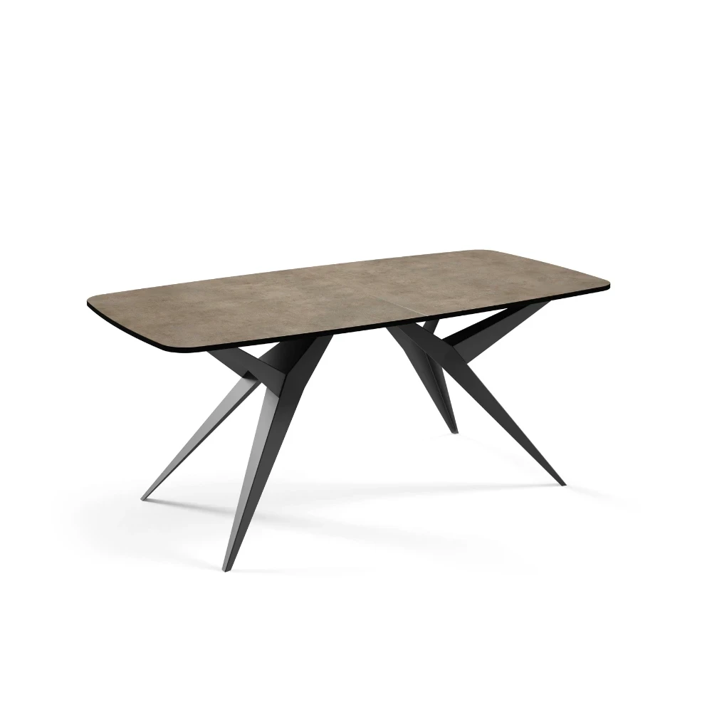 Tisch AXEL ausziehbarer Metallbein Tisch AXEL ausziehbarer Metallbein