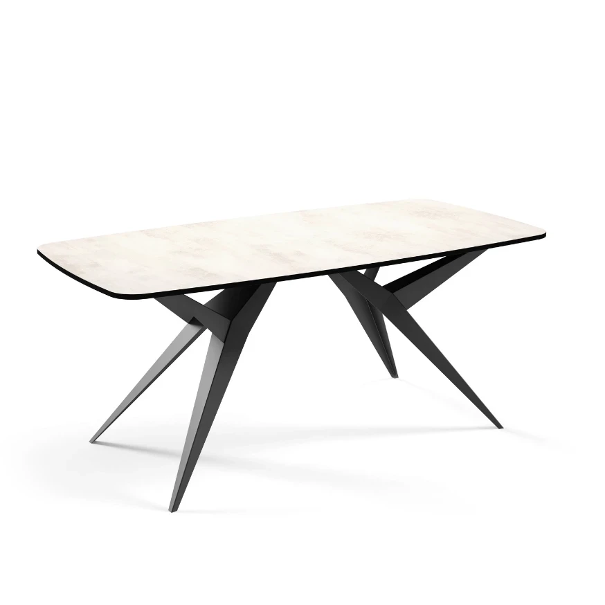 Tisch AXEL ausziehbarer Metallbein Tisch AXEL ausziehbarer Metallbein