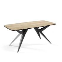 Tisch AXEL ausziehbarer Metallbein