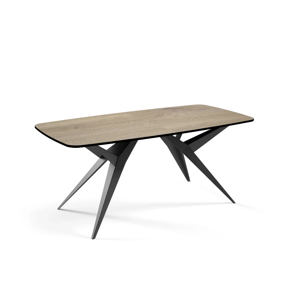 Tisch AXEL ausziehbarer Metallbein Tisch AXEL ausziehbarer Metallbein