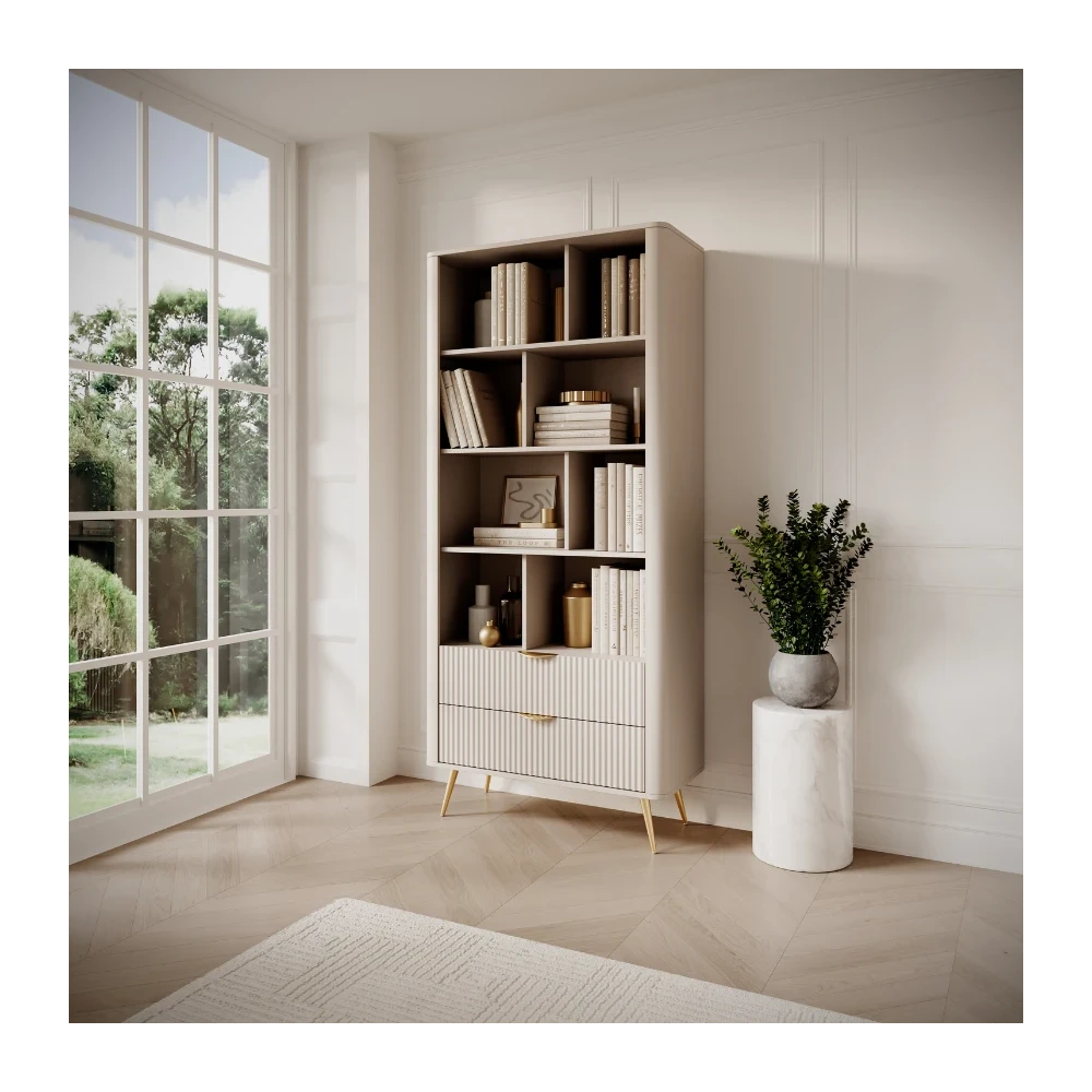 Standregal LATE mit gerillter Front Standregal LATE mit gerillter Front