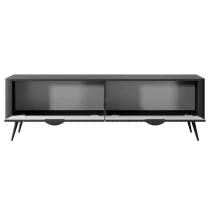 TV-Schrank 163 cm mit geriffelten Fronten