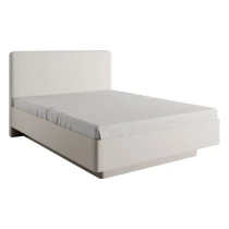 Bett LATE 160x200 cm mit gepolstertem Kopfteil