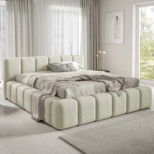 Polsterbett KALLA Premium 140x200 cm mit bettkasten