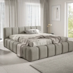 Polsterbett KALLA Premium 180x200 cm mit bettkasten