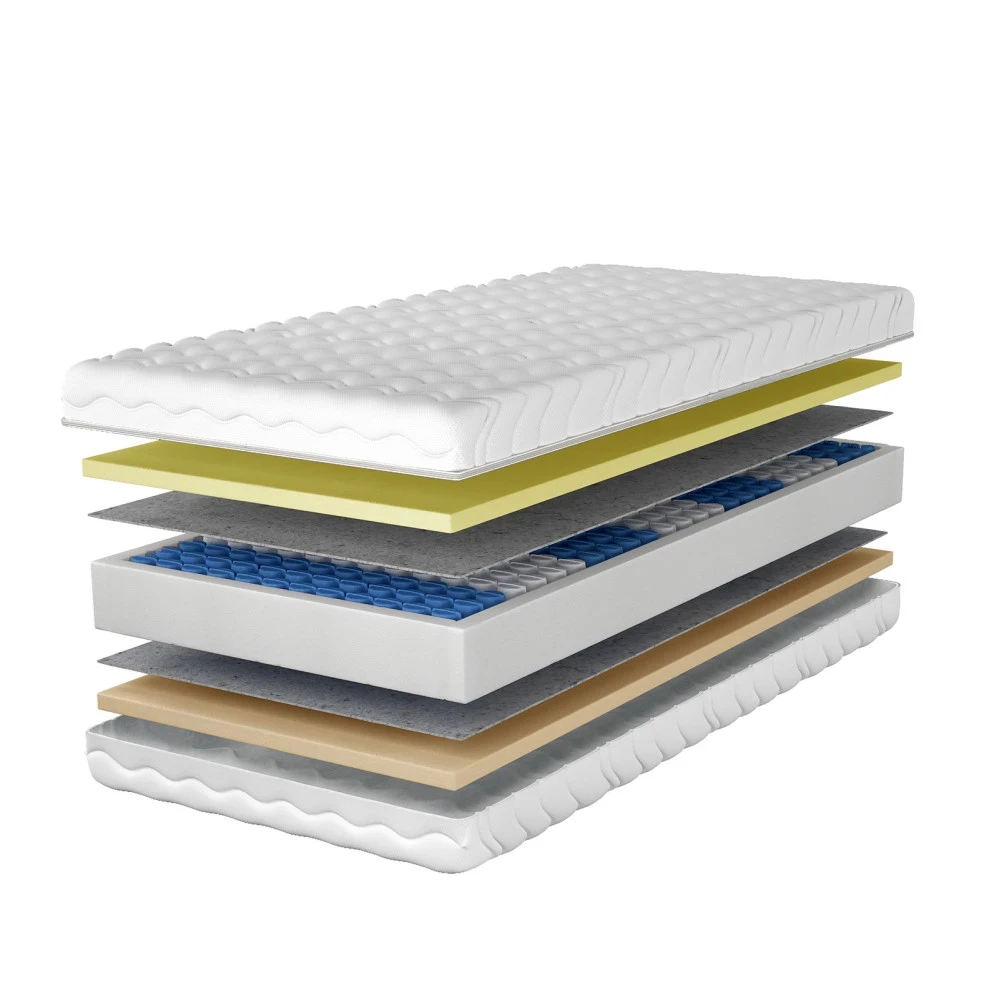 Taschenfederkernmatratze ARANDA H3 mit VISCO-Schaum