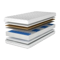 Taschenfederkernmatratze NEWONA H3/H4