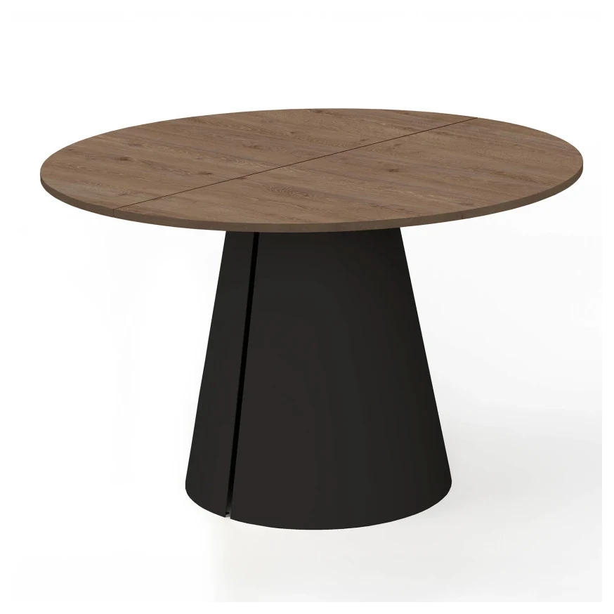 Runder ausziehbarer Tisch CORTIC Ø100, Ø120 cm