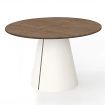 Runder ausziehbarer Tisch CORTIC Ø100, Ø120 cm