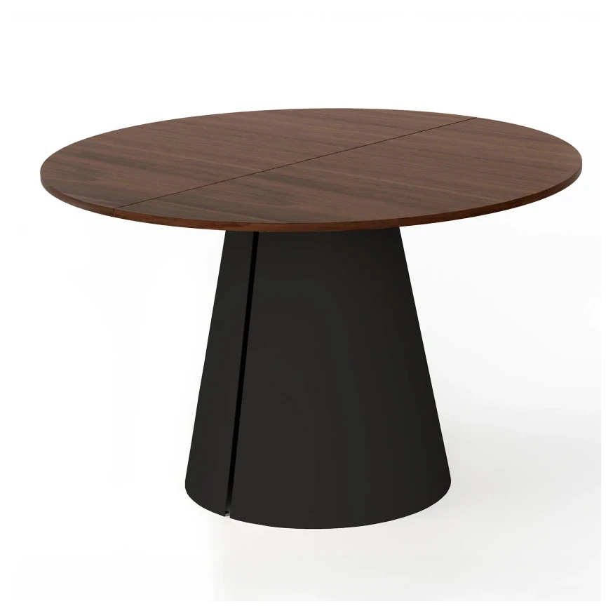 Runder ausziehbarer Tisch CORTIC Ø100, Ø120 cm