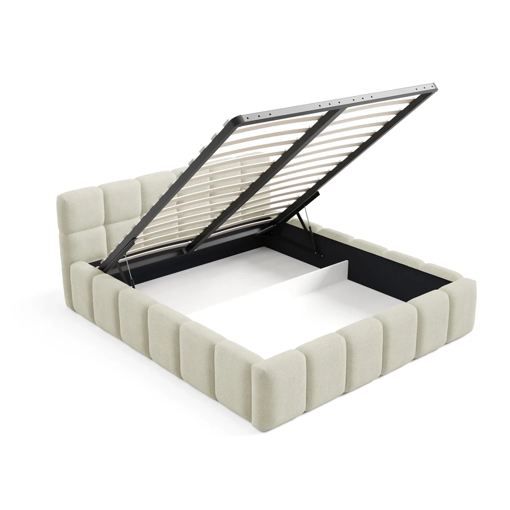 Polsterbett NUBO Medium 140x200 cm mit bettkasten