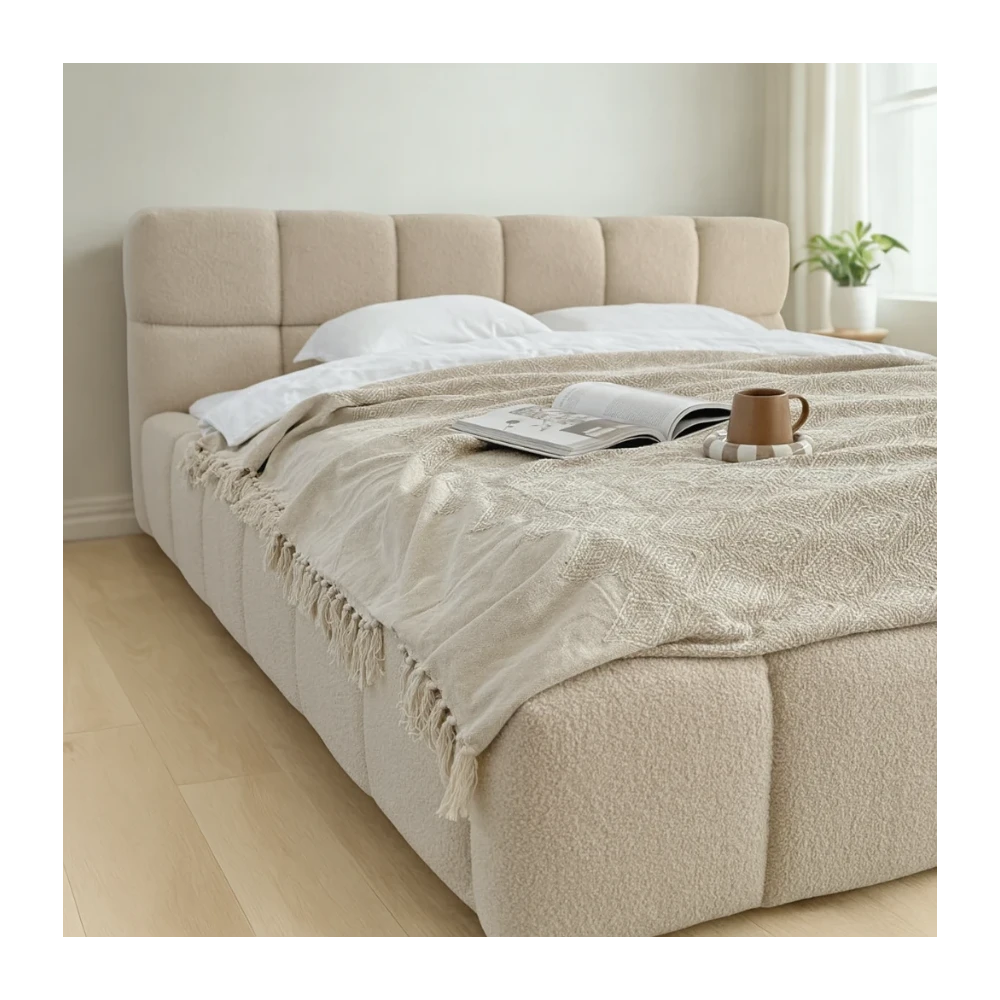 Polsterbett NUBO Medium 140x200 cm mit bettkasten