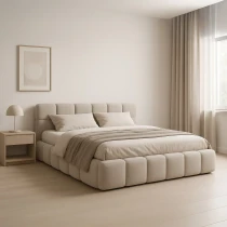 Polsterbett NUBO Medium 160x200 cm mit bettkasten