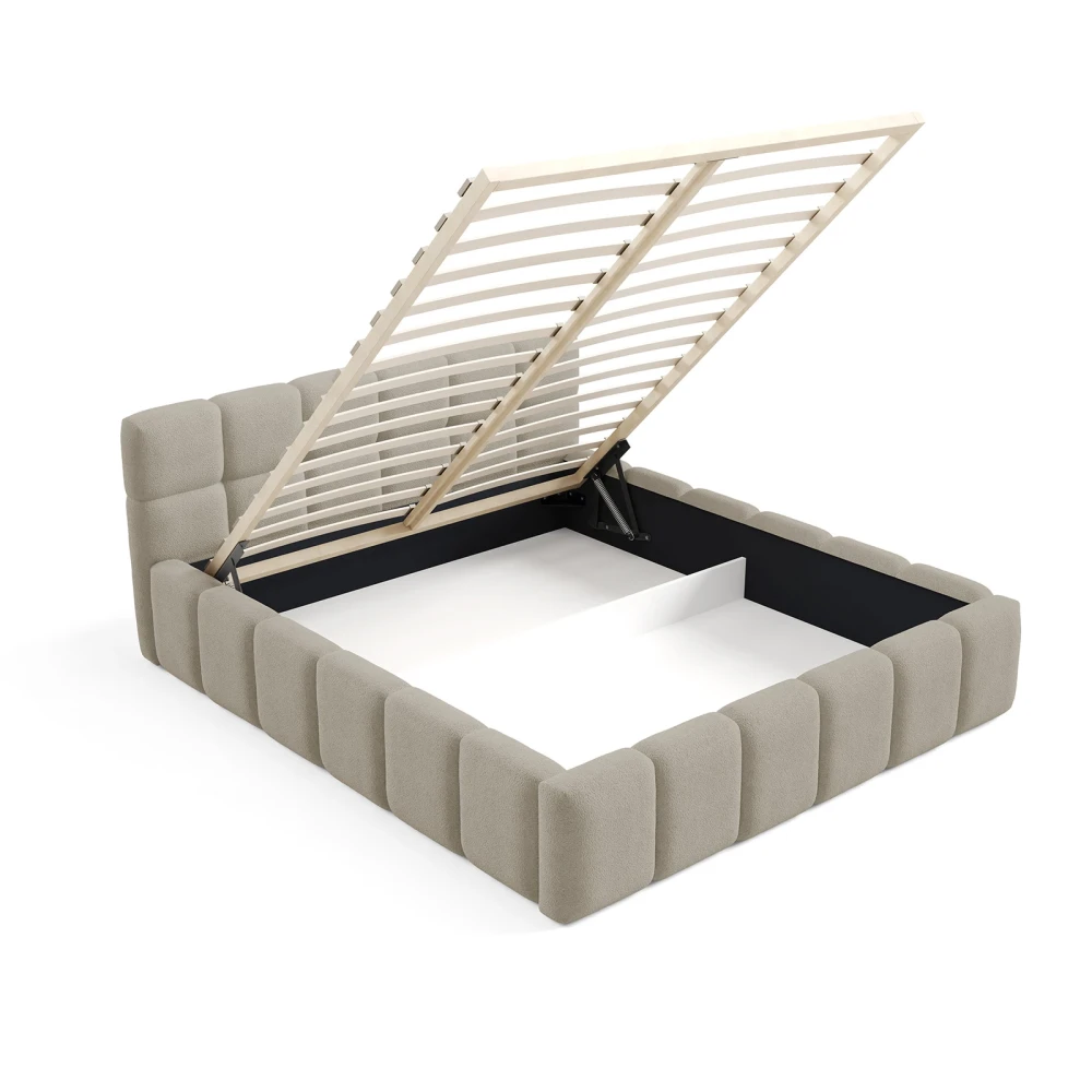 Polsterbett NUBO Medium 180x200 cm mit bettkasten Polsterbett NUBO Medium 180x200 cm mit bettkasten