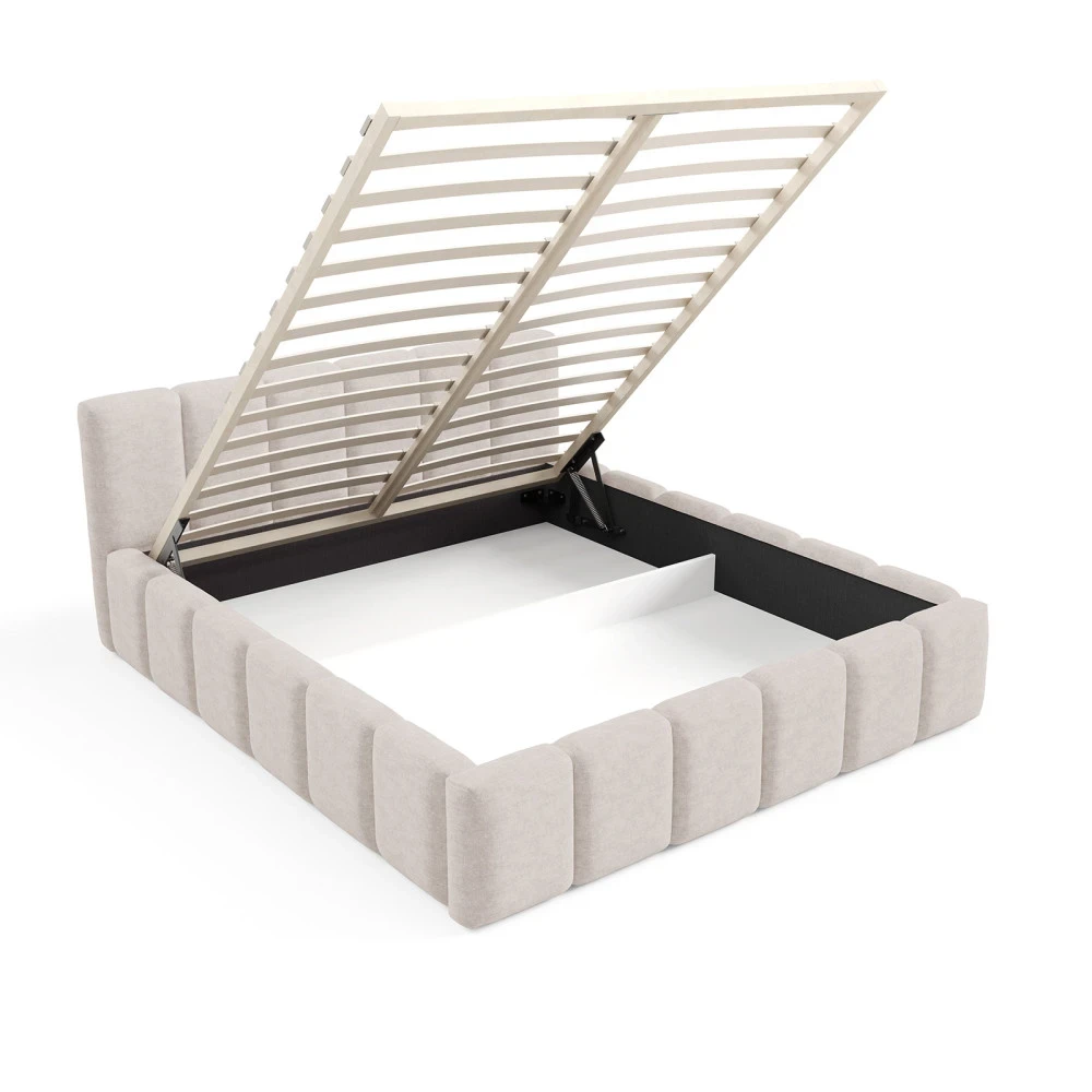 Polsterbett KALLA Medium 180x200 cm mit bettkasten Polsterbett KALLA Medium 180x200 cm mit bettkasten