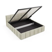 Polsterbett NUBO Slim 140x200 cm mit bettkasten