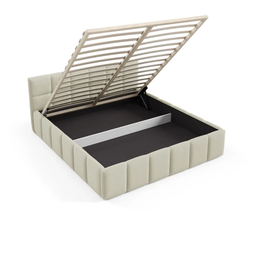 Polsterbett NUBO Slim 140x200 cm mit bettkasten Polsterbett NUBO Slim 140x200 cm mit bettkasten