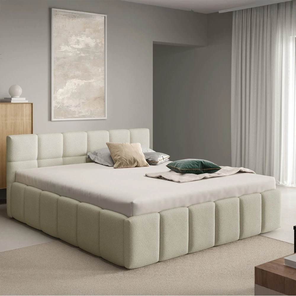 Polsterbett NUBO Slim 180x200 cm mit bettkasten Polsterbett NUBO Slim 180x200 cm mit bettkasten