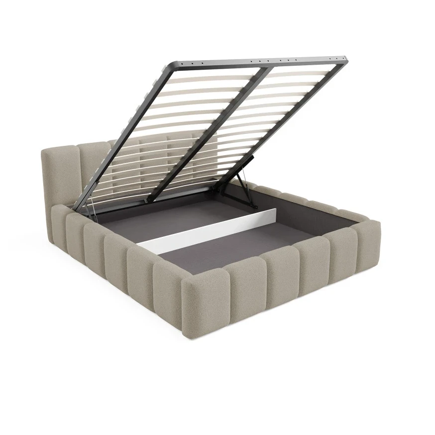 Polsterbett KALLA Slim 140x200 cm mit bettkasten Polsterbett KALLA Slim 140x200 cm mit bettkasten