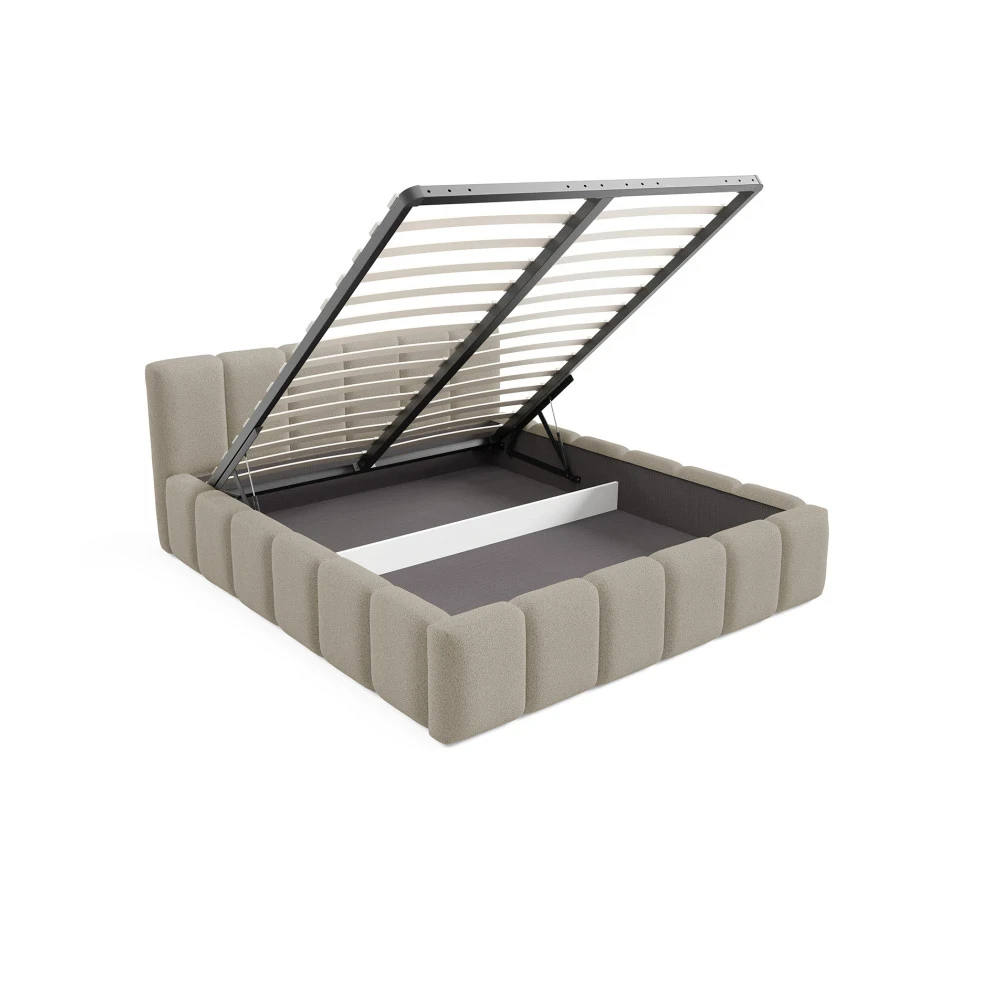 Polsterbett KALLA Slim 140x200 cm mit bettkasten Polsterbett KALLA Slim 140x200 cm mit bettkasten