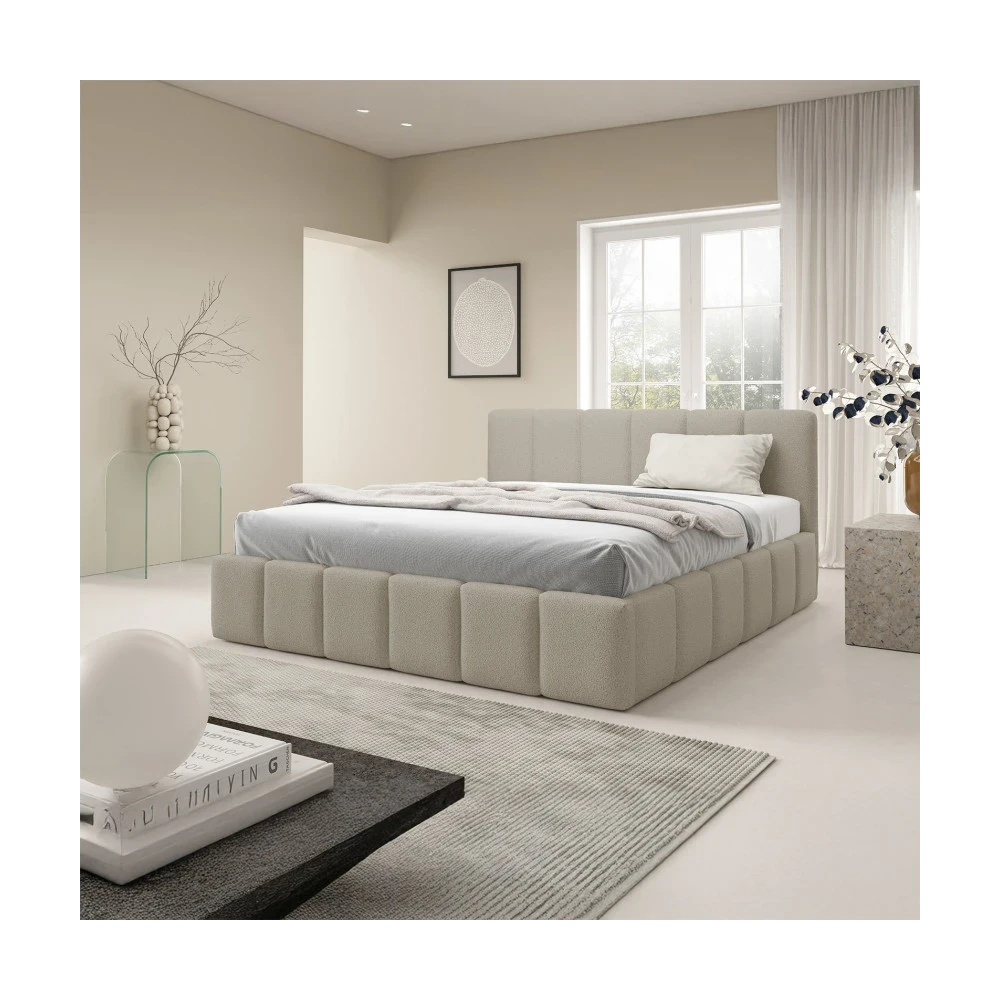 Polsterbett KALLA Slim 140x200 cm mit bettkasten Polsterbett KALLA Slim 140x200 cm mit bettkasten