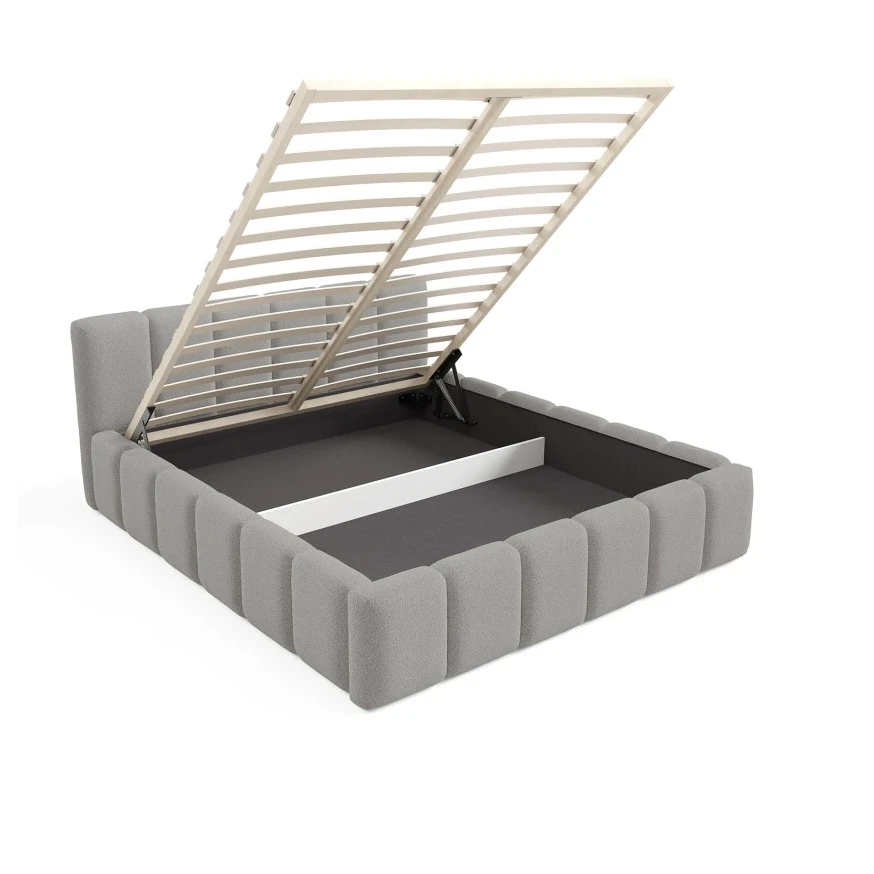 Polsterbett KALLA Slim 160x200 cm mit bettkasten