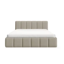 Polsterbett KALLA Slim 160x200 cm mit bettkasten