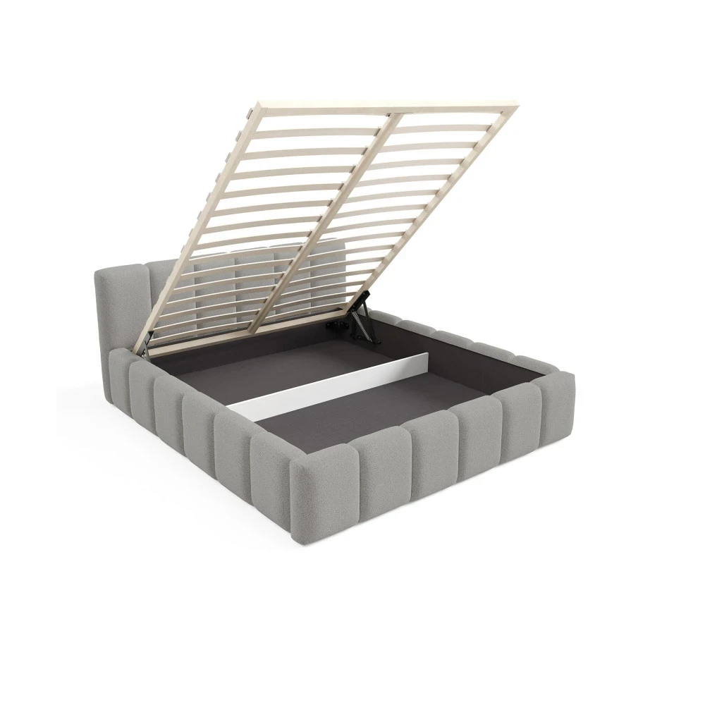 Polsterbett KALLA Slim 180x200 cm mit bettkasten