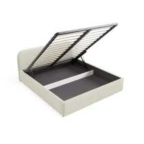 Polsterbett BELMI Slim 140x200 cm mit bettkasten