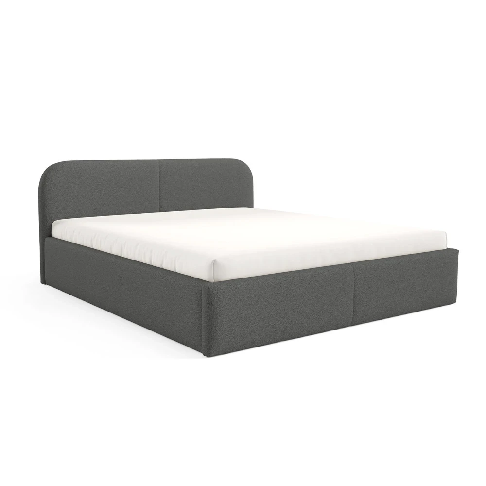 Polsterbett BELMI Slim 160x200 cm mit bettkasten