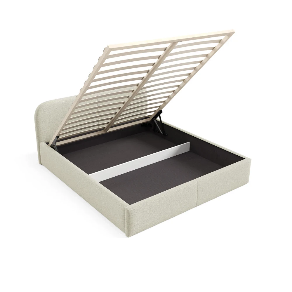 Polsterbett BELMI Slim 180x200 cm mit bettkasten