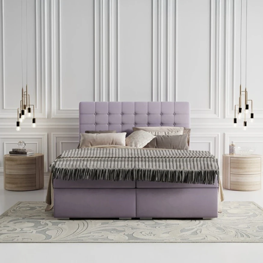 Boxspringbett CYLIA 120x200 cm