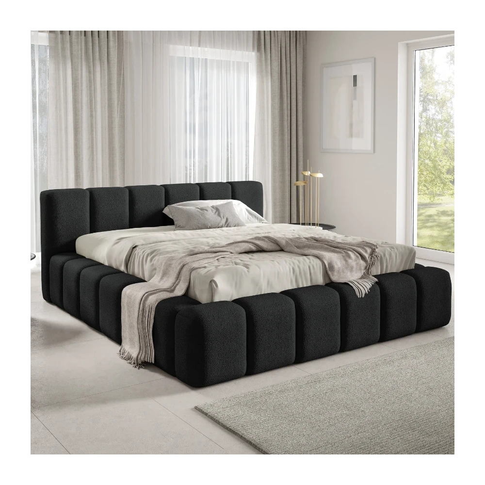 Polsterbett KALLA Premium 160x200 cm mit bettkasten