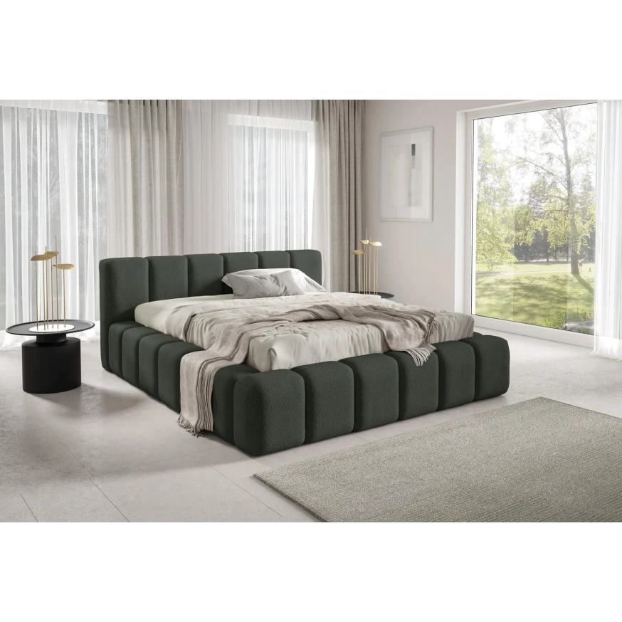 Polsterbett KALLA Premium 180x200 cm mit bettkasten