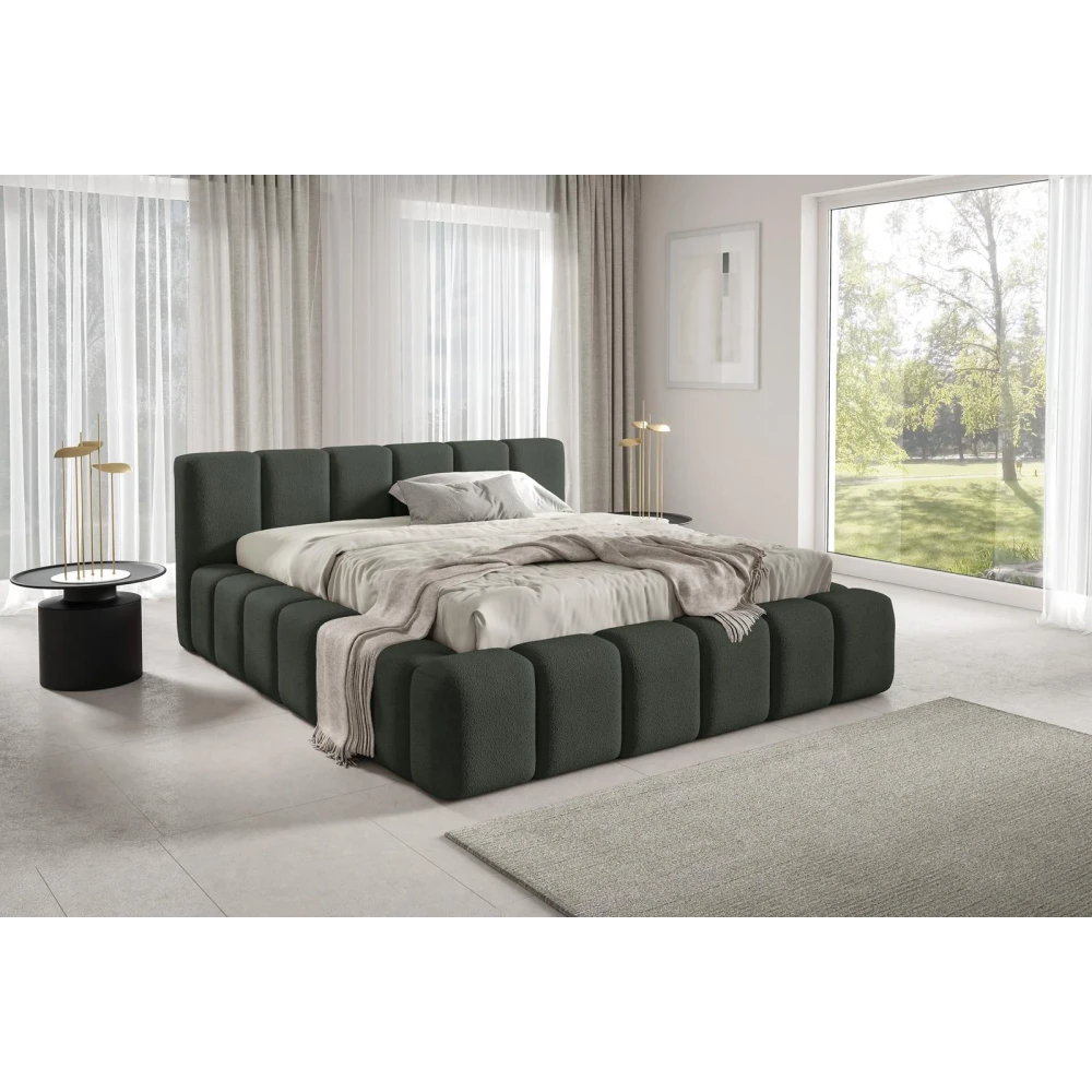 Polsterbett KALLA Premium 180x200 cm mit bettkasten