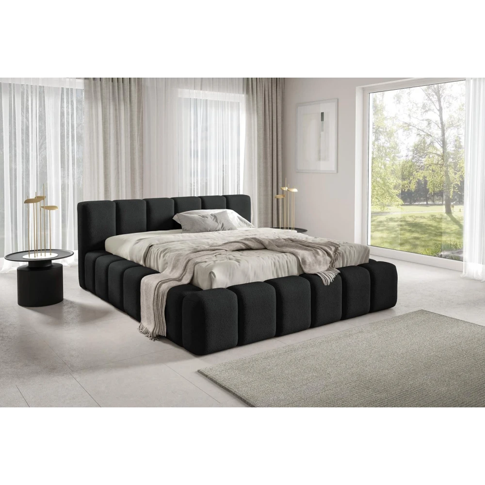 Polsterbett KALLA Premium 180x200 cm mit bettkasten