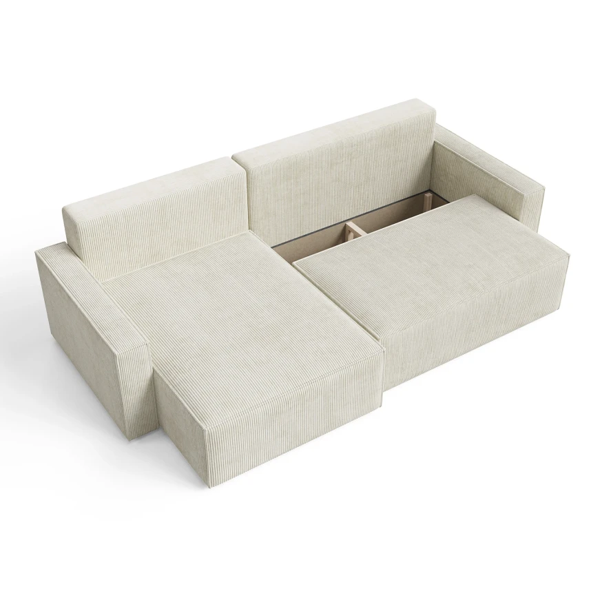Ecksofa LIVIO L mit bettkasten