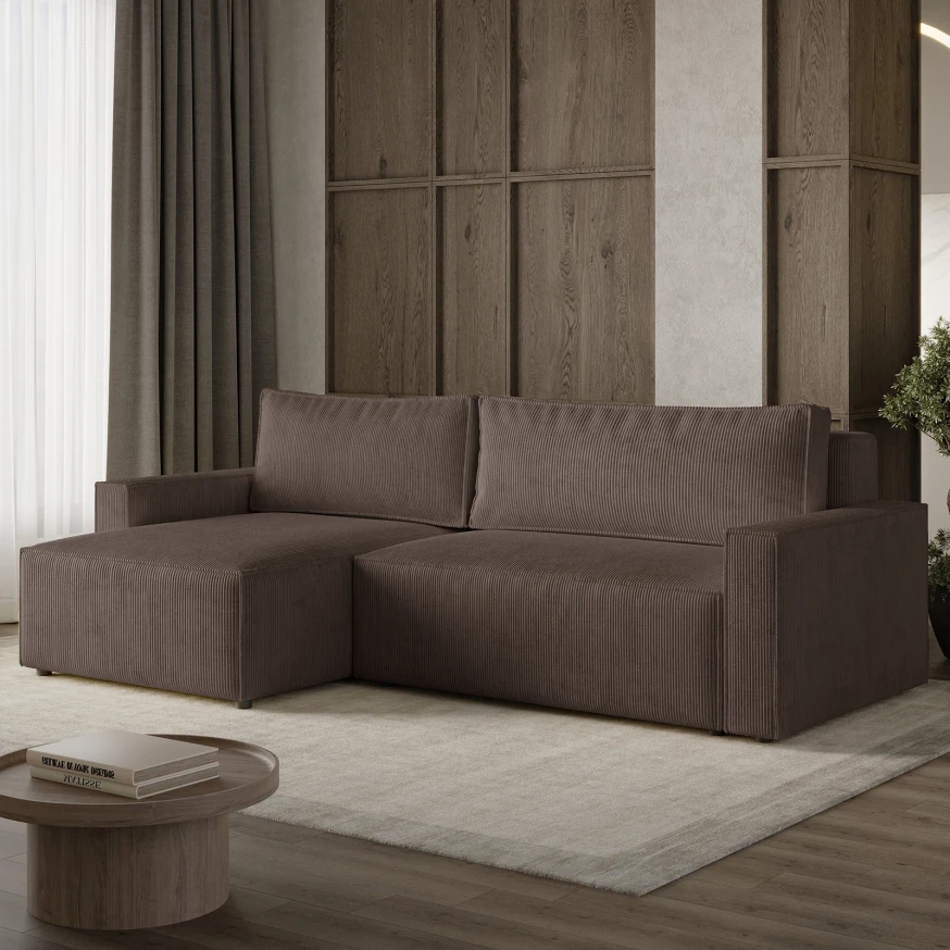 Ecksofa LIVIO L mit bettkasten