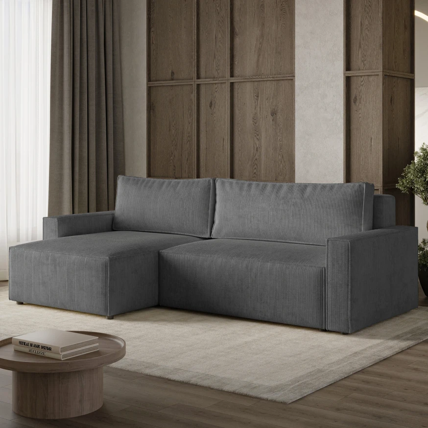 Ecksofa LIVIO L mit bettkasten