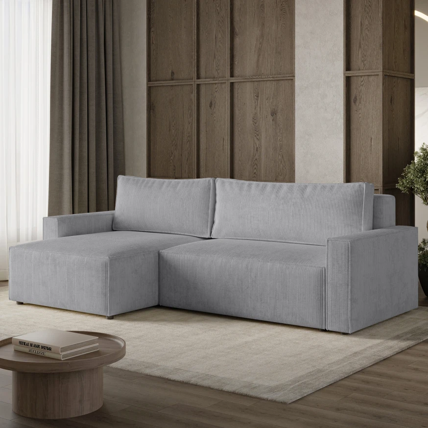 Ecksofa LIVIO L mit bettkasten