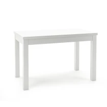 Rechteckiger ausziehbarer Holztisch HALEN, furniert mit natürlichem Buchenholzfurnier