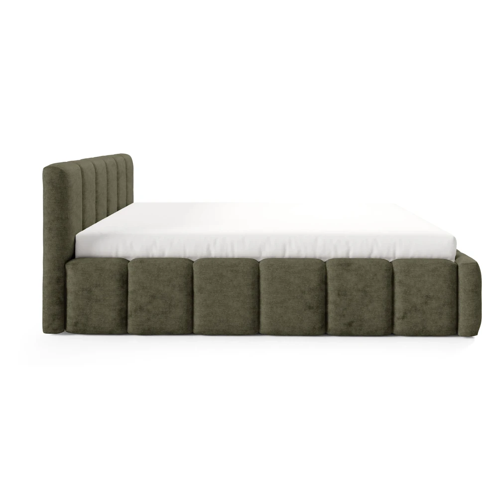 Polsterbett KALLA Medium 180x200 cm mit bettkasten