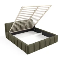 Polsterbett KALLA Medium 180x200 cm mit bettkasten