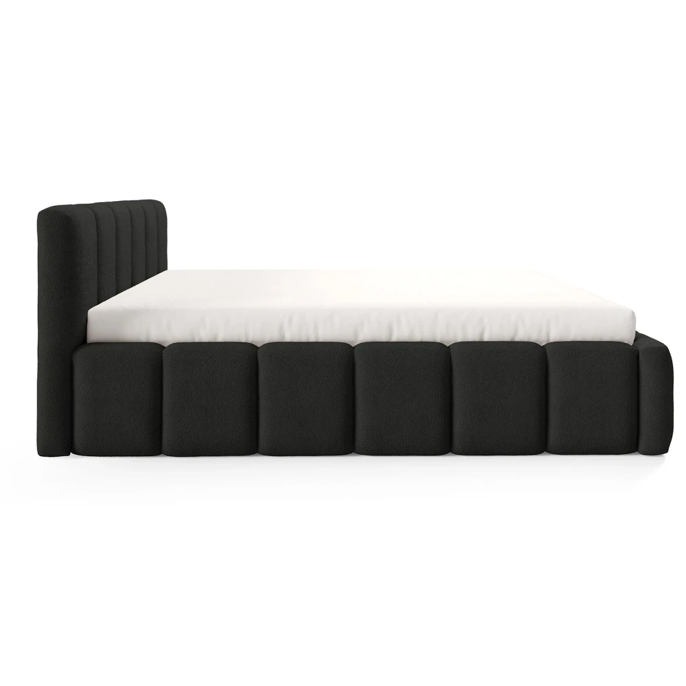 Polsterbett KALLA Medium 160x200 cm mit bettkasten