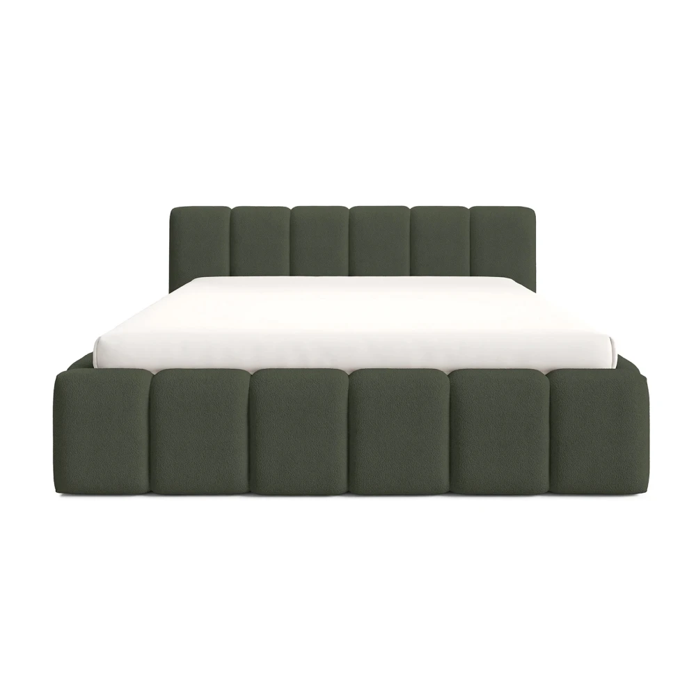 Polsterbett KALLA Medium 160x200 cm mit bettkasten