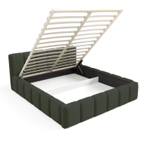 Polsterbett KALLA Medium 160x200 cm mit bettkasten